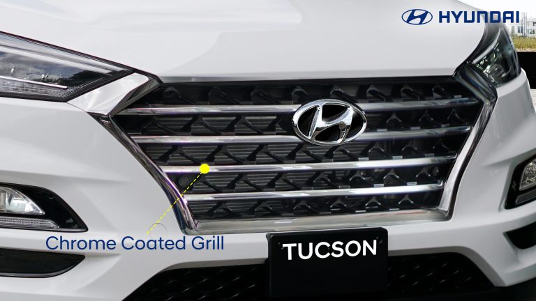 2-Chrome Coated Grille