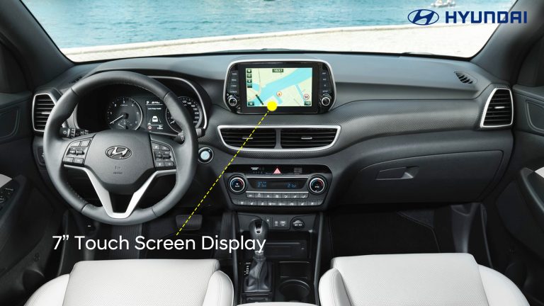 7-7inches touch screen display