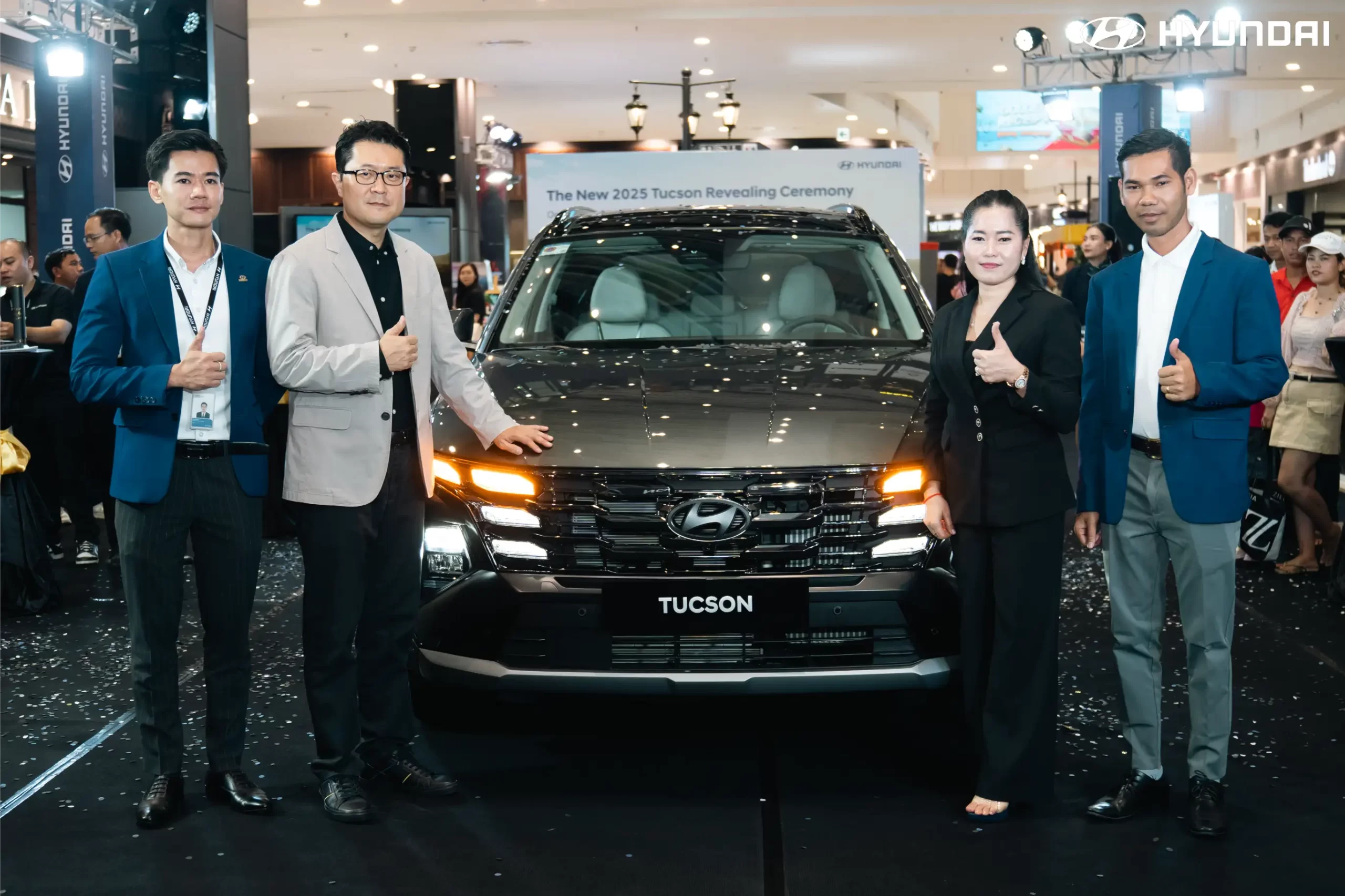 The new 2025 TUCSON revealing ceremony at AEON MALL Sen Sok City