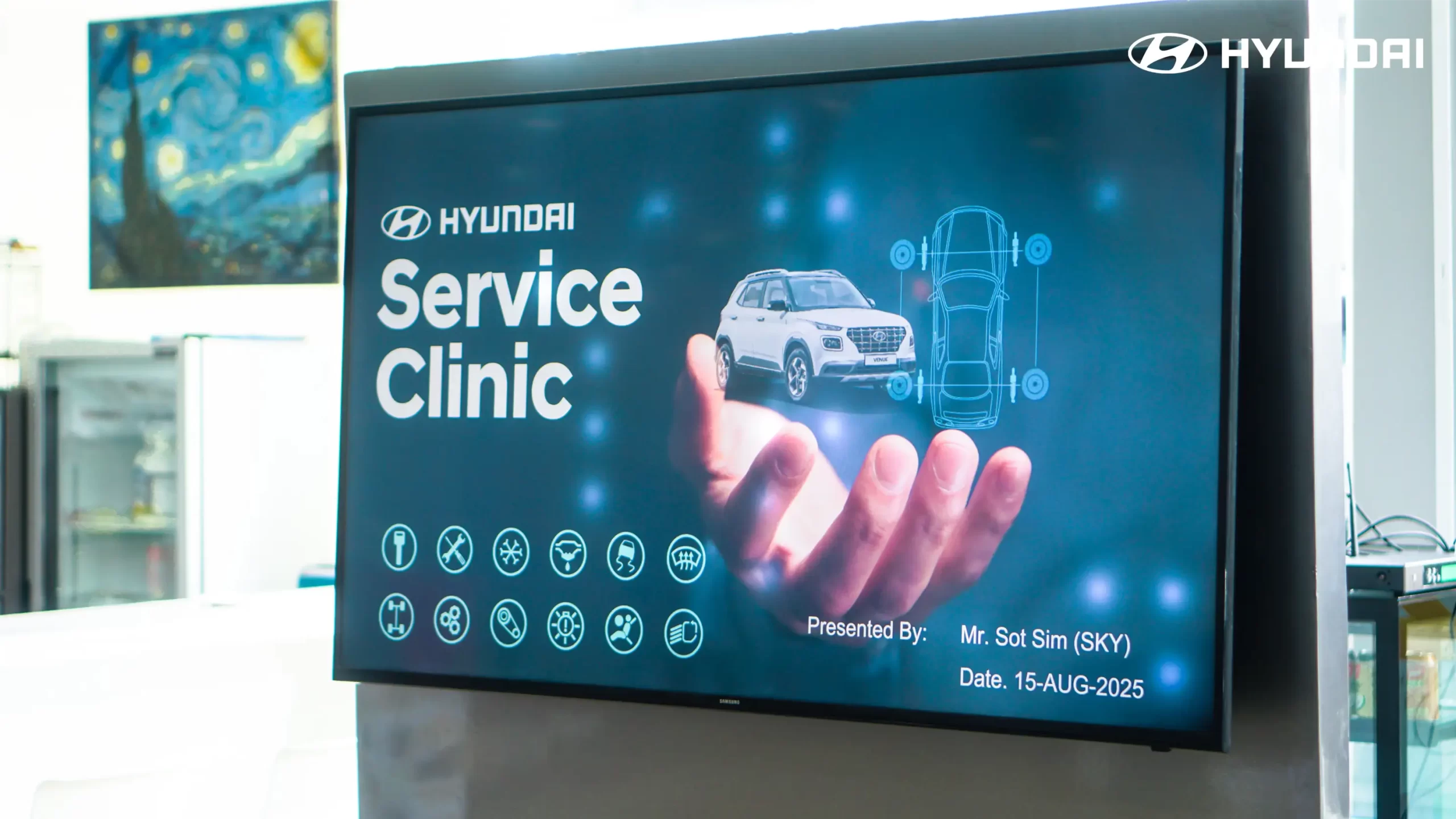 Hyundai Cambodia Hosts Service Clinic at Hyundai Monivong Showroom